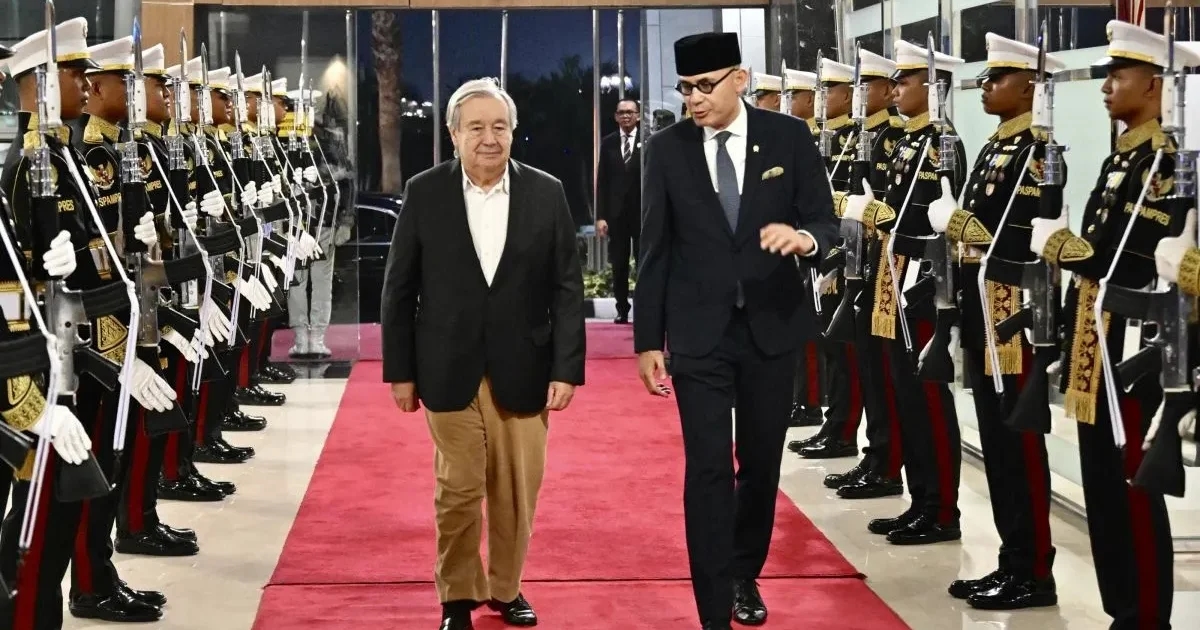 Tiba di Jakarta, Sekjen PBB António Guterres Dijadwalkan Bertemu Prabowo
