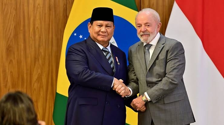 Prabowo Beri Selamat untuk Lula da Silva, Dorong Penguatan Kemitraan RI-Brasil