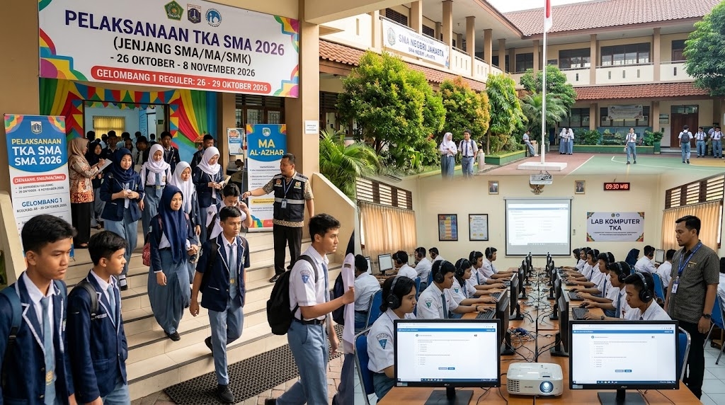 Jadwal TKA SMA 2026 Lengkap: Gelombang 1, 2, dan Jadwal Khusus
