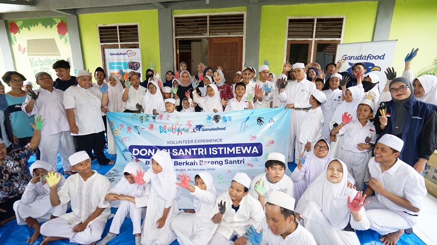 Peringati Hari Santri, Garudafood Wujudkan Semangat Inklusivitas bagi Santri-santri Istimewa