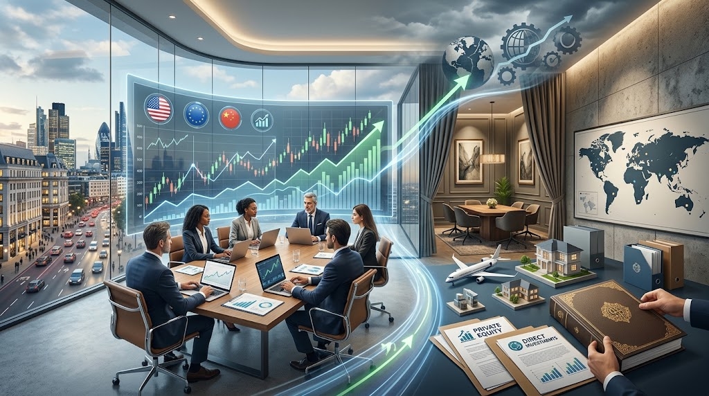 Investor Kaya Dunia Kembali Memburu Saham, Hampir Separuh Tambah Eksposur Ekuitas Publik