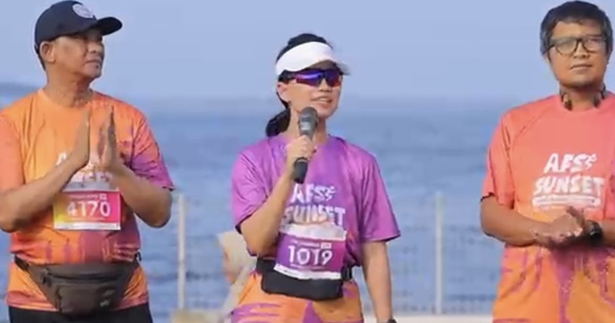 ASG Ajak Peserta AFS Sunset Run Kenali Program Daur Ulang Sampah Plastik