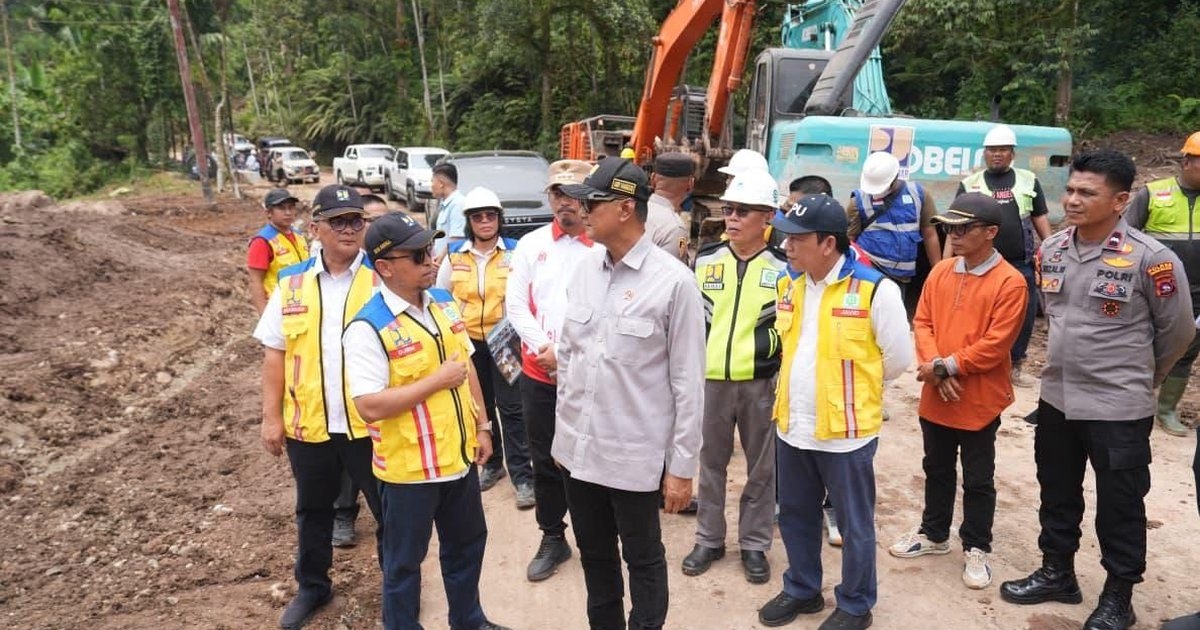 Antisipasi Banjir Bandang Susulan, Kementerian PU Periksa Hulu Sungai Batang Tapan