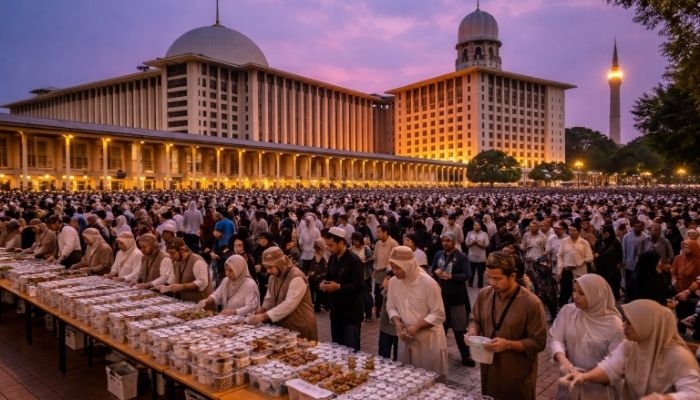 Takjil Gratis di Masjid Istiqlal Tembus 5000 Porsi, Ini Jadwal dan Lokasinya