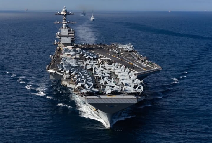 Iran: Mundurnya Kapal Induk USS Gerald Ford Milik Amerika Bukti Kekosongan Kekuatan Militer AS