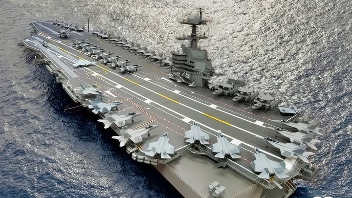 Kapal Induk USS Gerald R. Ford Milik Amerika Kabur dari Perang Iran, Ada Apa? 
