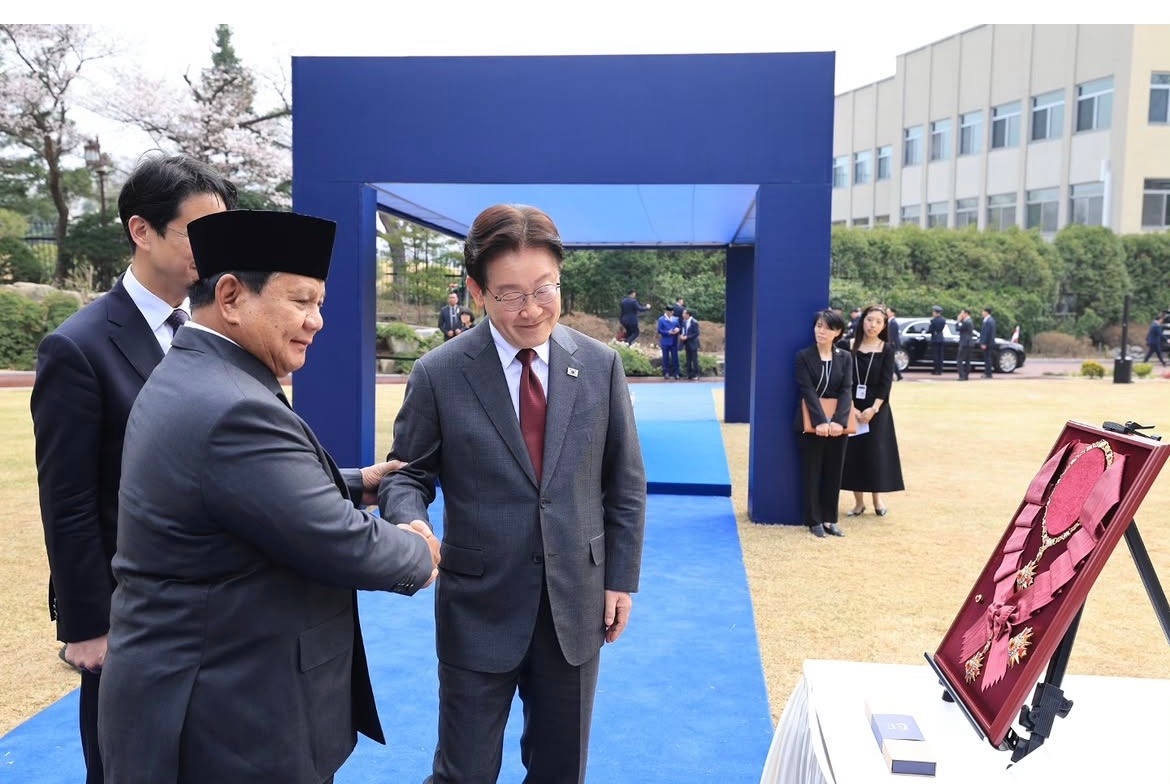 Prabowo Terima Penghargaan Tertinggi Korea Selatan The Grand Order of Mugunghwa