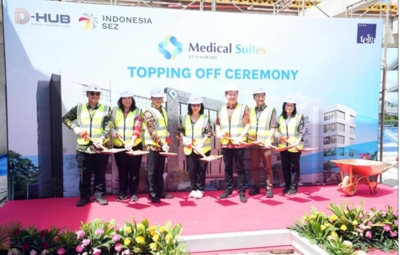 Medical Suites KEK ETKI Banten Topping Off, Target Serap 13 Ribu Pekerja