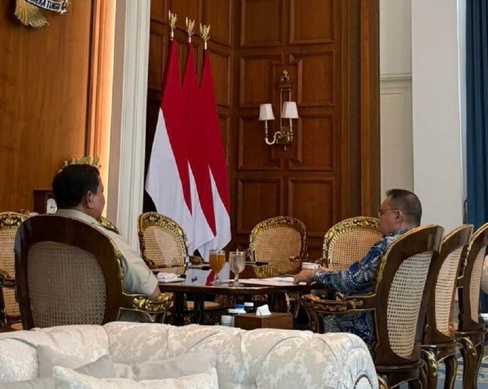 Dasco Temui Presiden Prabowo di Istana, Lapor Kondisi Politik hingga Keamanan Nasional