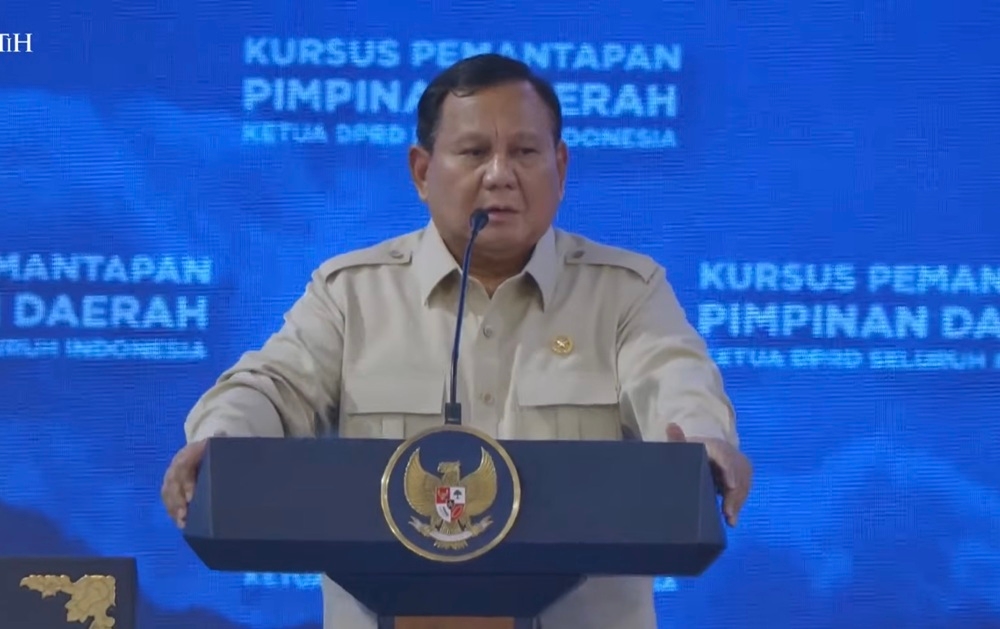 Presiden Prabowo kepada Para Ketua DPRD: Perbedaan Politik Tak Boleh Memecah Bangsa