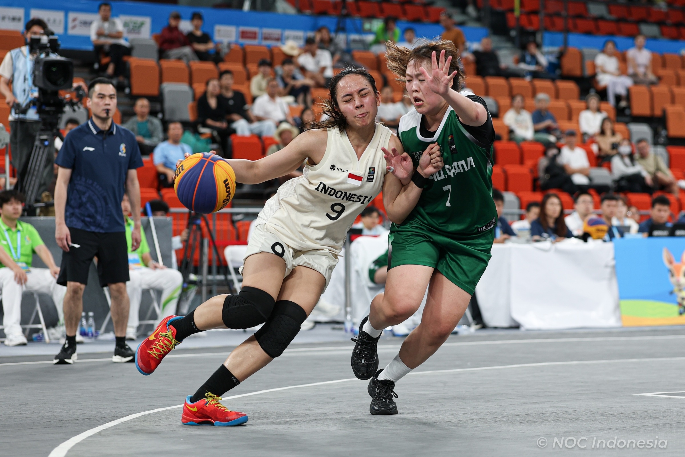 Asian Beach Games: Tekuk Makau, Timnas Basket 3x3 Putri Indonesia Segel 16 Besar