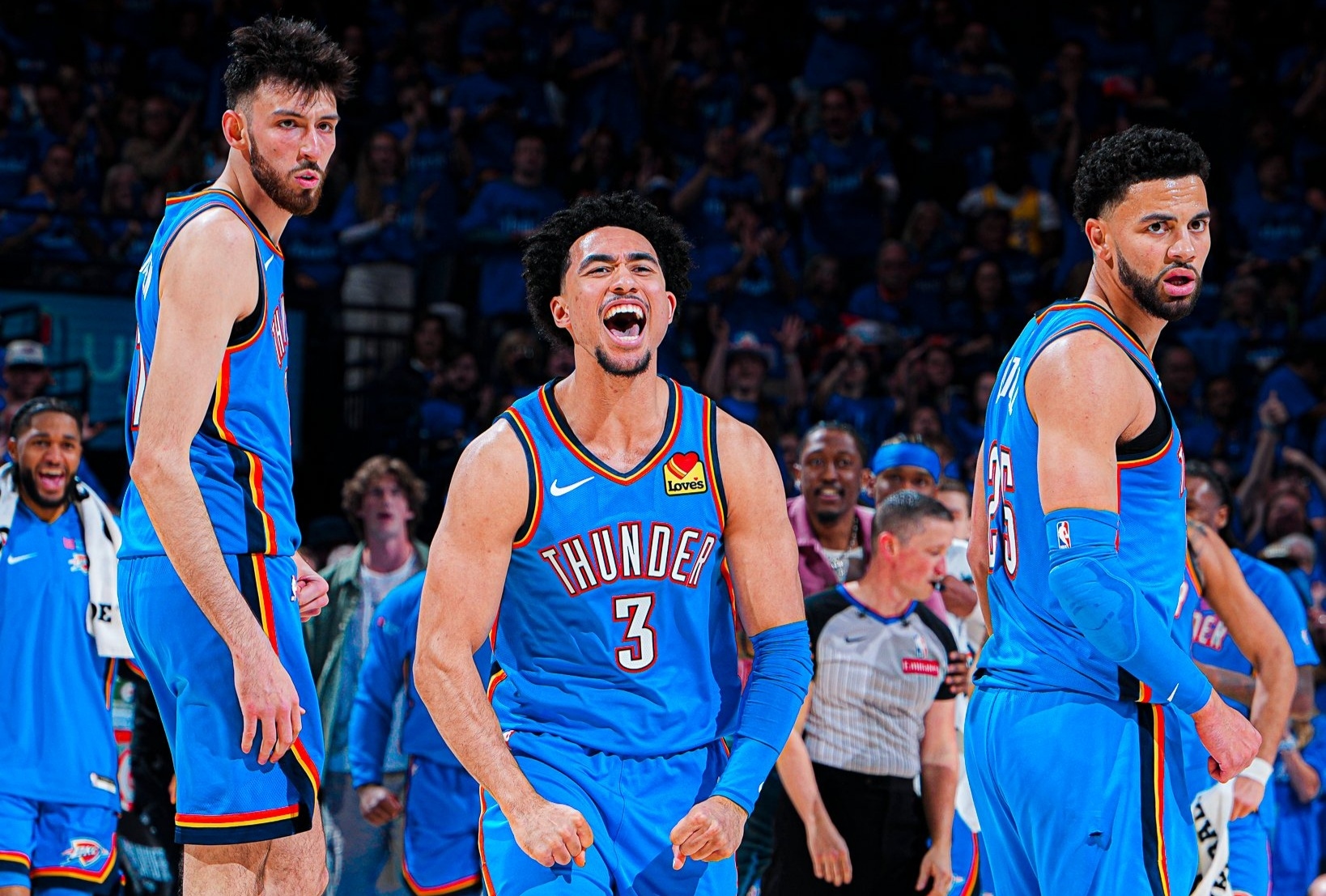 Play-Off NBA: Lakers Tak Berkutik, Juara Bertahan Thunder Amankan Gim Pertama