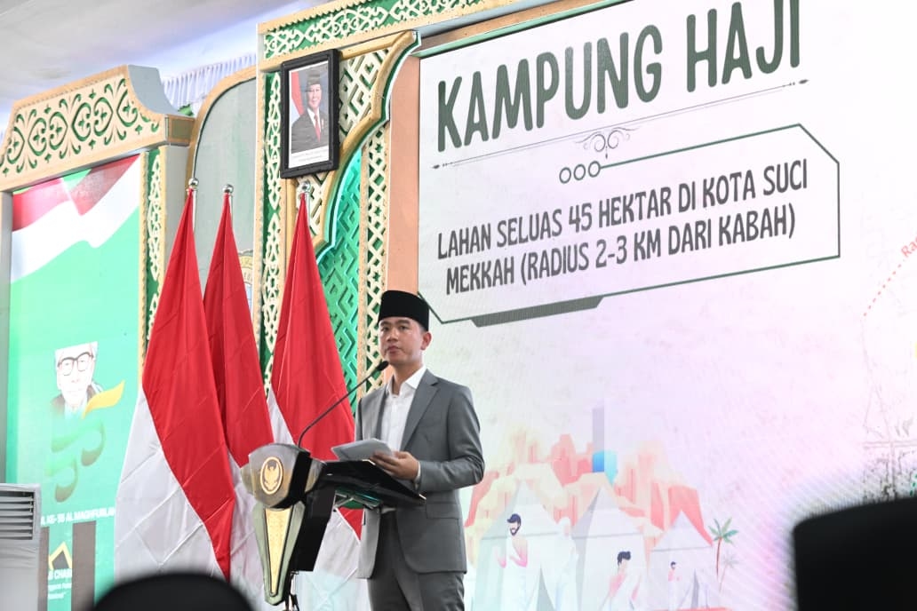 Hadiri Haul KH Abdul Wahab Chasbullah, Gibran Sosialisasikan Program Kampung Haji