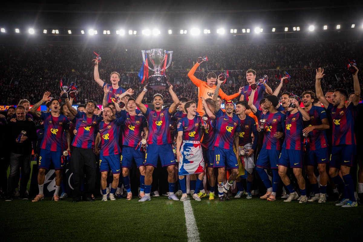 Barcelona Juara La Liga di El Clasico, Marcus Rashford Cicipi Gelar Pertama