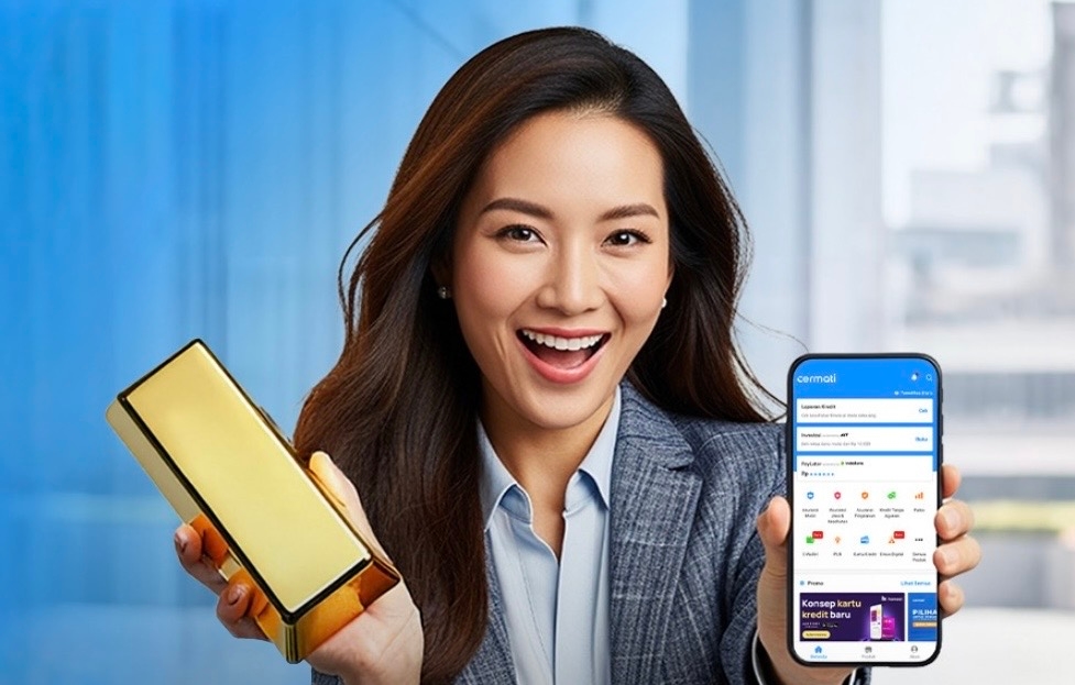 Cermati Hadirkan Fitur Cetak Emas Fisik, Investasi Digital Kini Bisa Digenggam