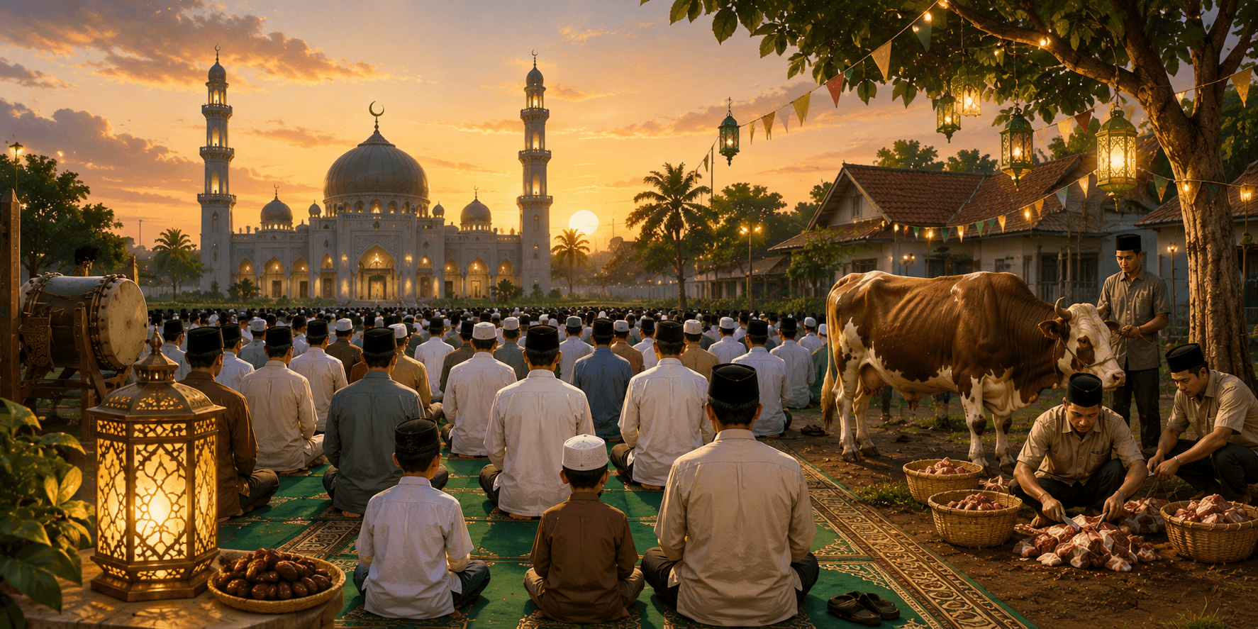 Besok Iduladha Tahun Berapa Hijriah? Cek Tanggal Resmi Kemenag dan Muhammadiyah