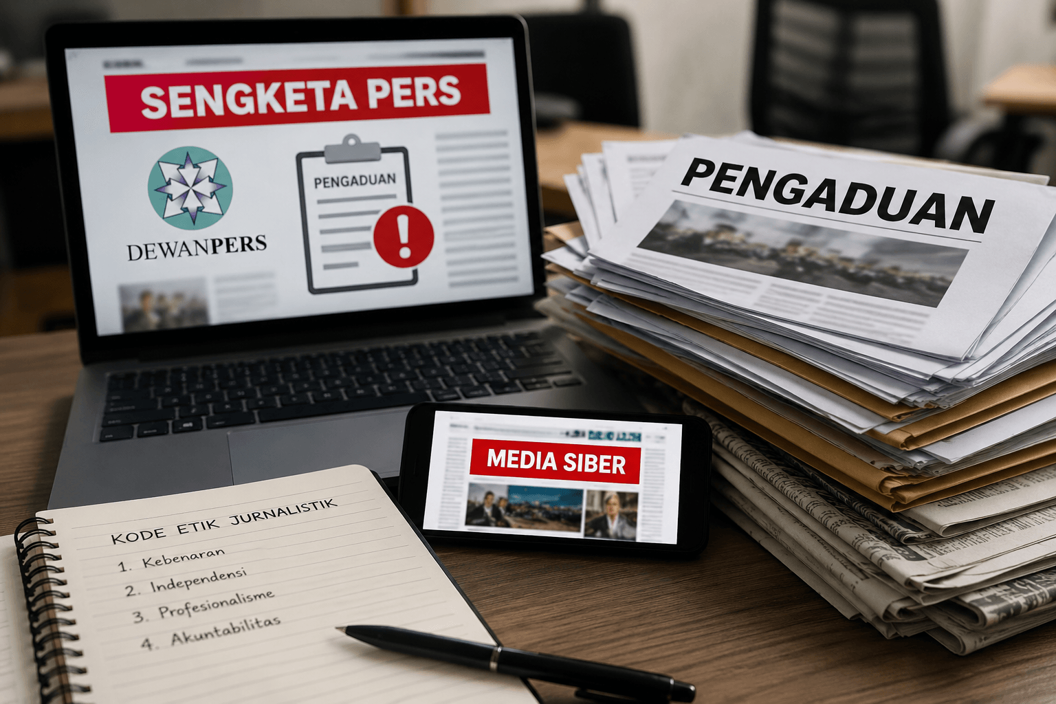 Pengaduan Sengketa Pers Melonjak, Media Siber Dominasi Kasus Pelanggaran