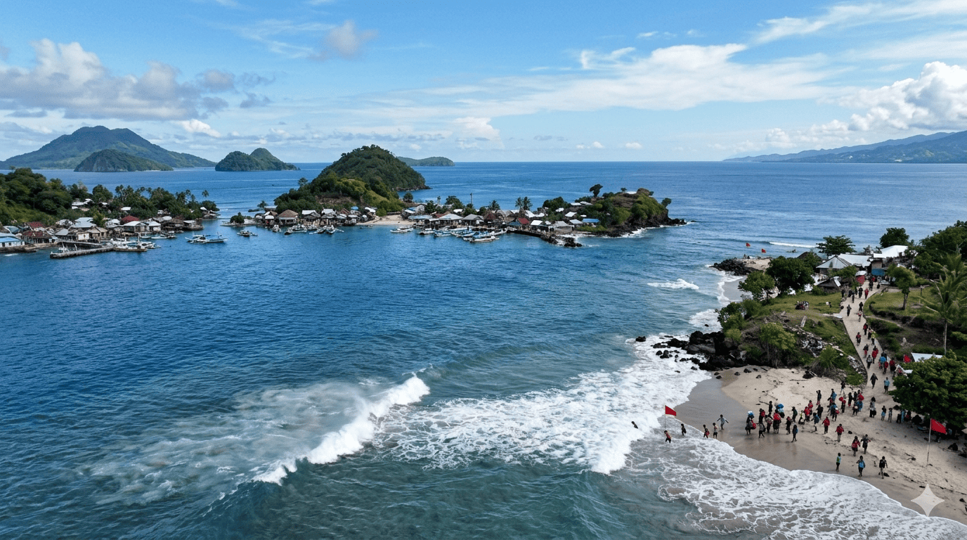 Daftar Lengkap Wilayah Indonesia yang Terdampak Tsunami Akibat Gempa Filipina, BMKG Catat 7 Lokasi