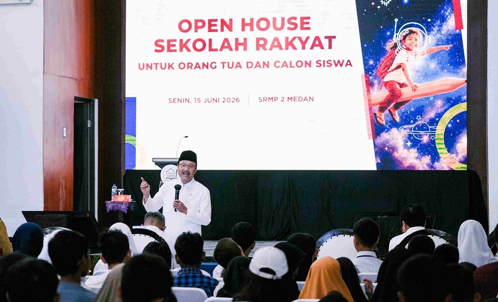 Open House Sekolah Rakyat, Mensos Beri Gambaran Utuh Proses Pendidikan bagi Calon Siswa dan Orang Tua