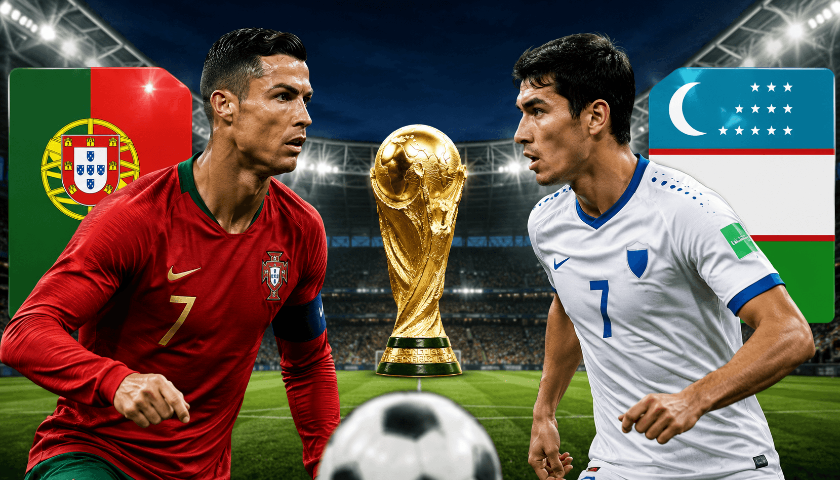 Link Live Streaming Portugal vs Uzbekistan Piala Dunia 2026, Nonton Resmi via MAXStream dan TVRI!