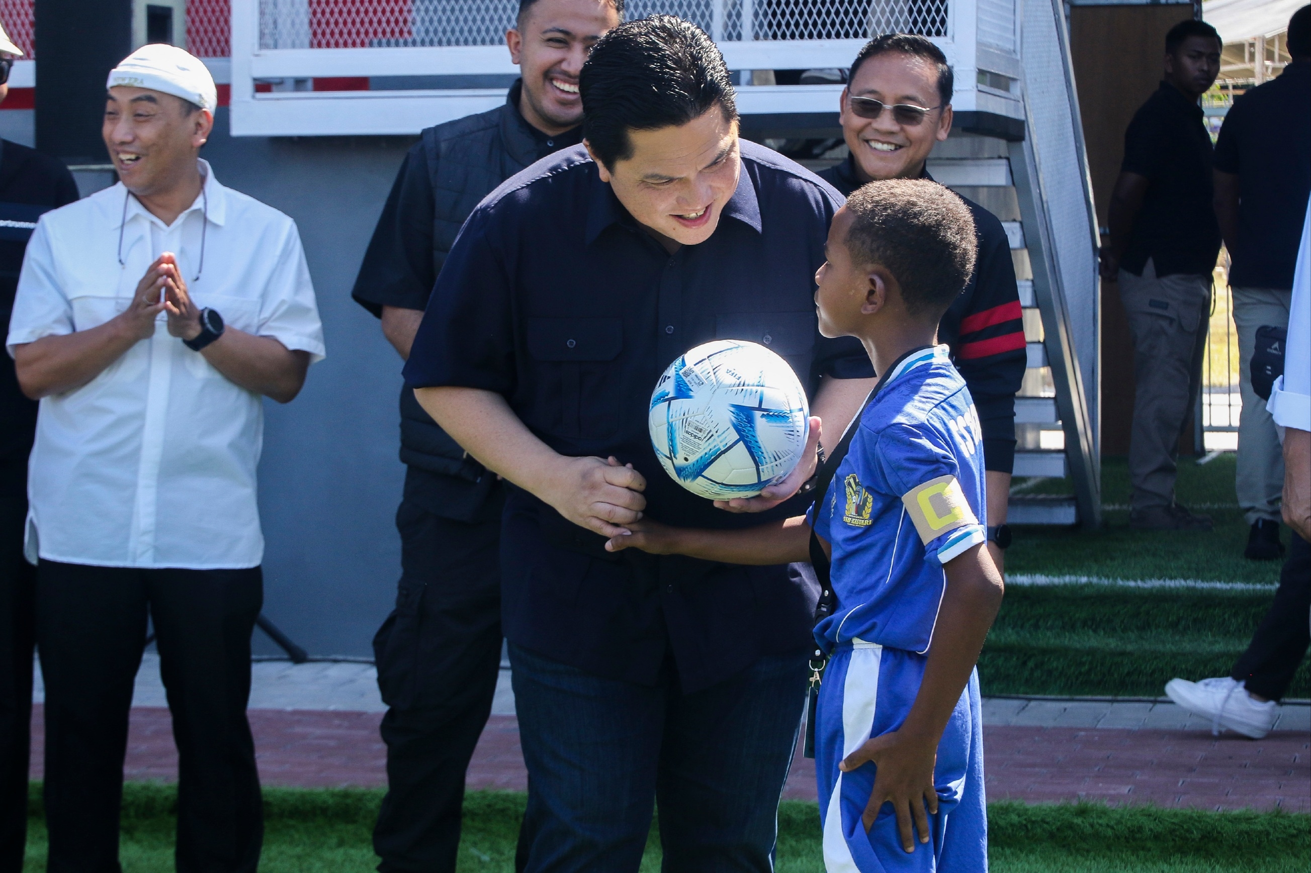 Erick Thohir Tekankan Pentingnya Pembinaan Usia Dini di Festival Grassroots Piala Presiden 2026