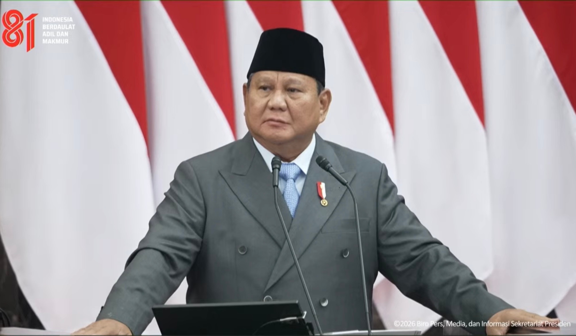 21 Bulan Pemerintahan Prabowo, Ratusan Kebijakan Transformatif Diterbitkan Sampai Menteri Masuk RS