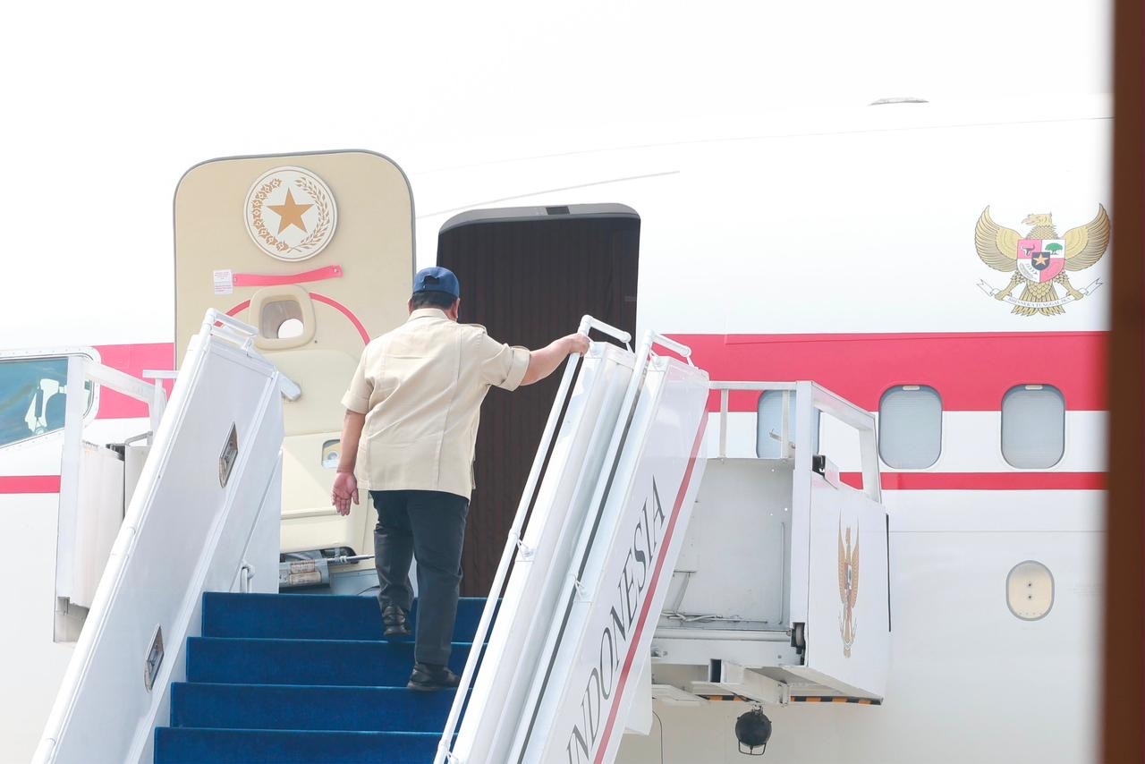 Prabowo Bertolak ke Jombang untuk Buka Muktamar ke-35 NU