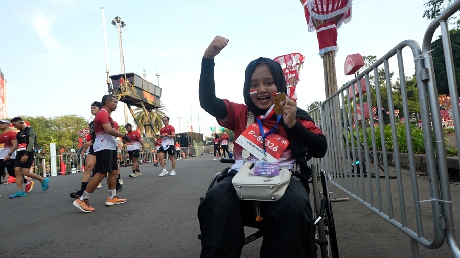 Penyandang Disabilitas Serukan Solidaritas dan Optimisme Lewat Merdeka Run 2026