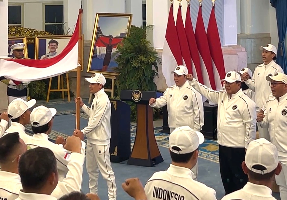 Lepas Kontingen Asian Games 2026, Presiden Prabowo: Tunjukkan Indonesia Tangguh!