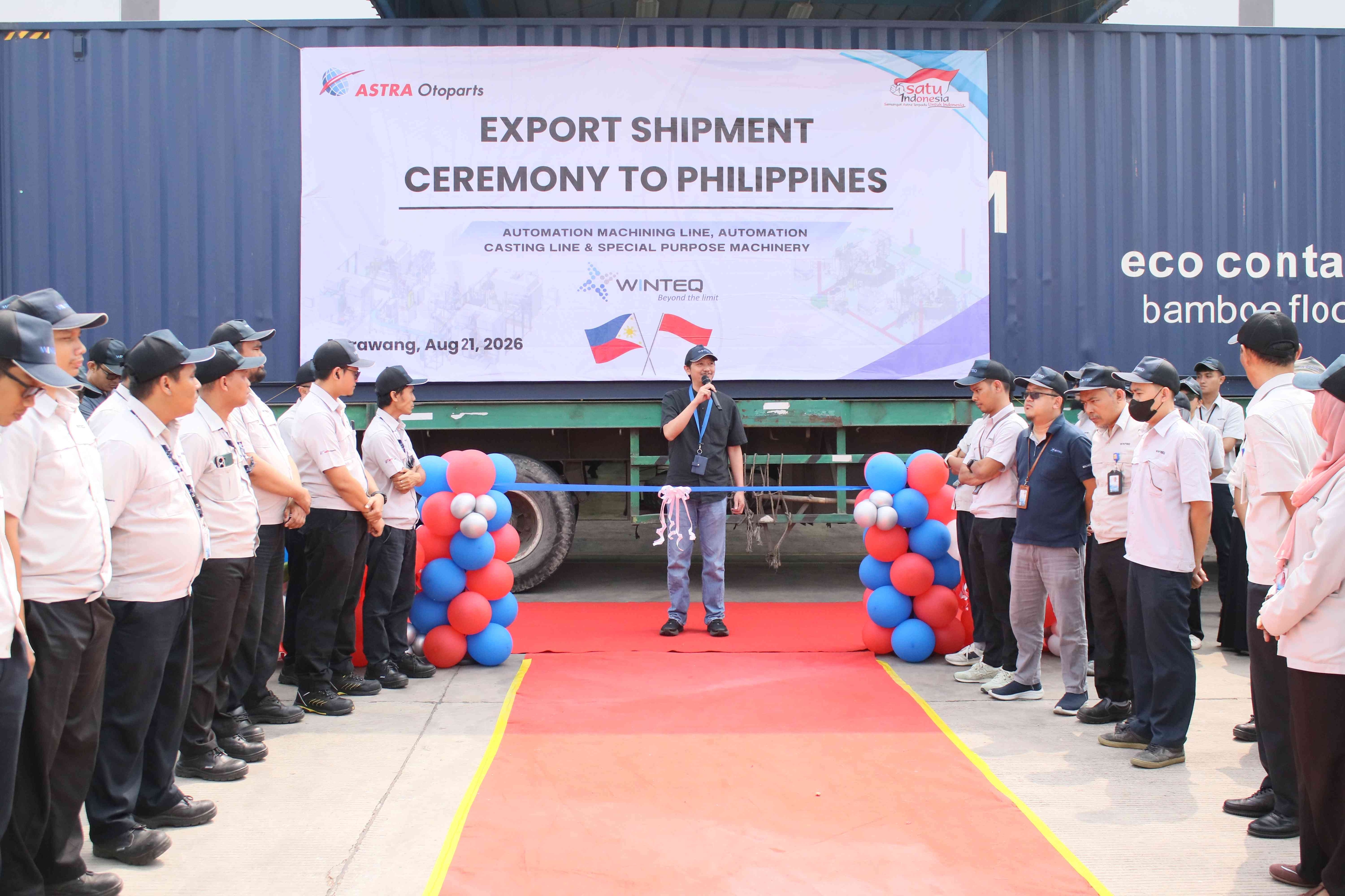 Bawa Kapabilitas Engineering Indonesia ke Filipina, Astra Otoparts Divisi WINTEQ Perluas Pasar Regional