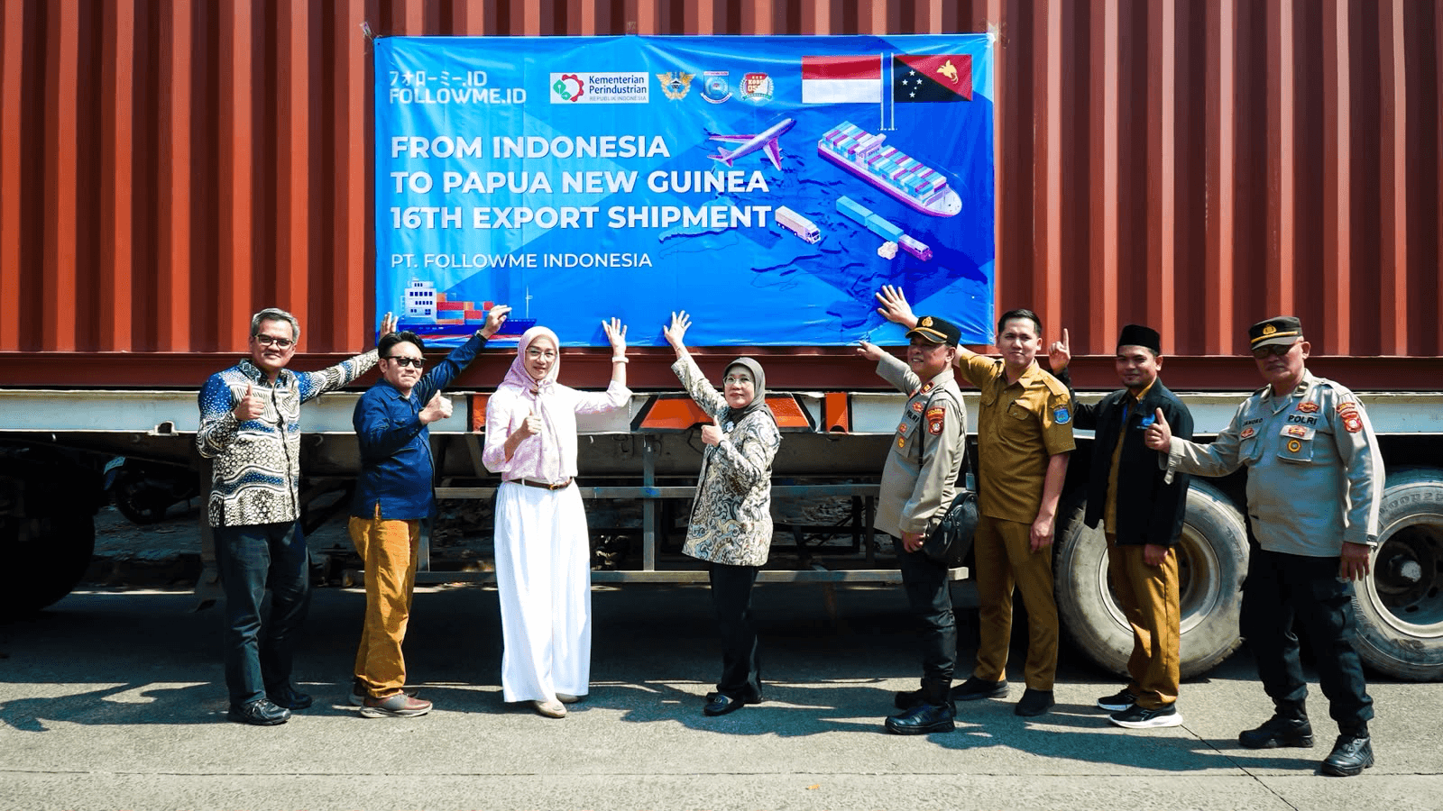Lewat PT Follow Me Indonesia, Produk Kosmetik IKM RI Tembus Papua Nugini