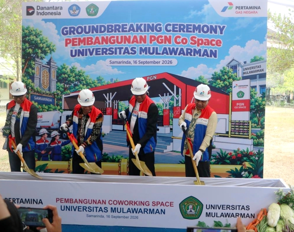 ⁠Dukung Talenta Energi, PGN Bangun Co Space di Universitas Mulawarman