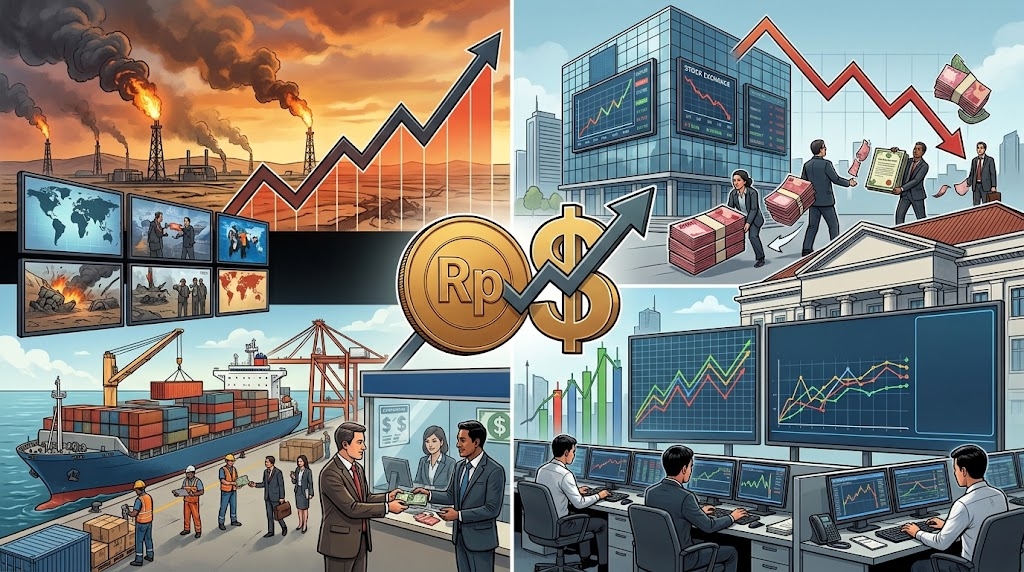 Rupiah Melemah ke Rp17.800 per-Dolar AS, BI Ungkap Penyebabnya