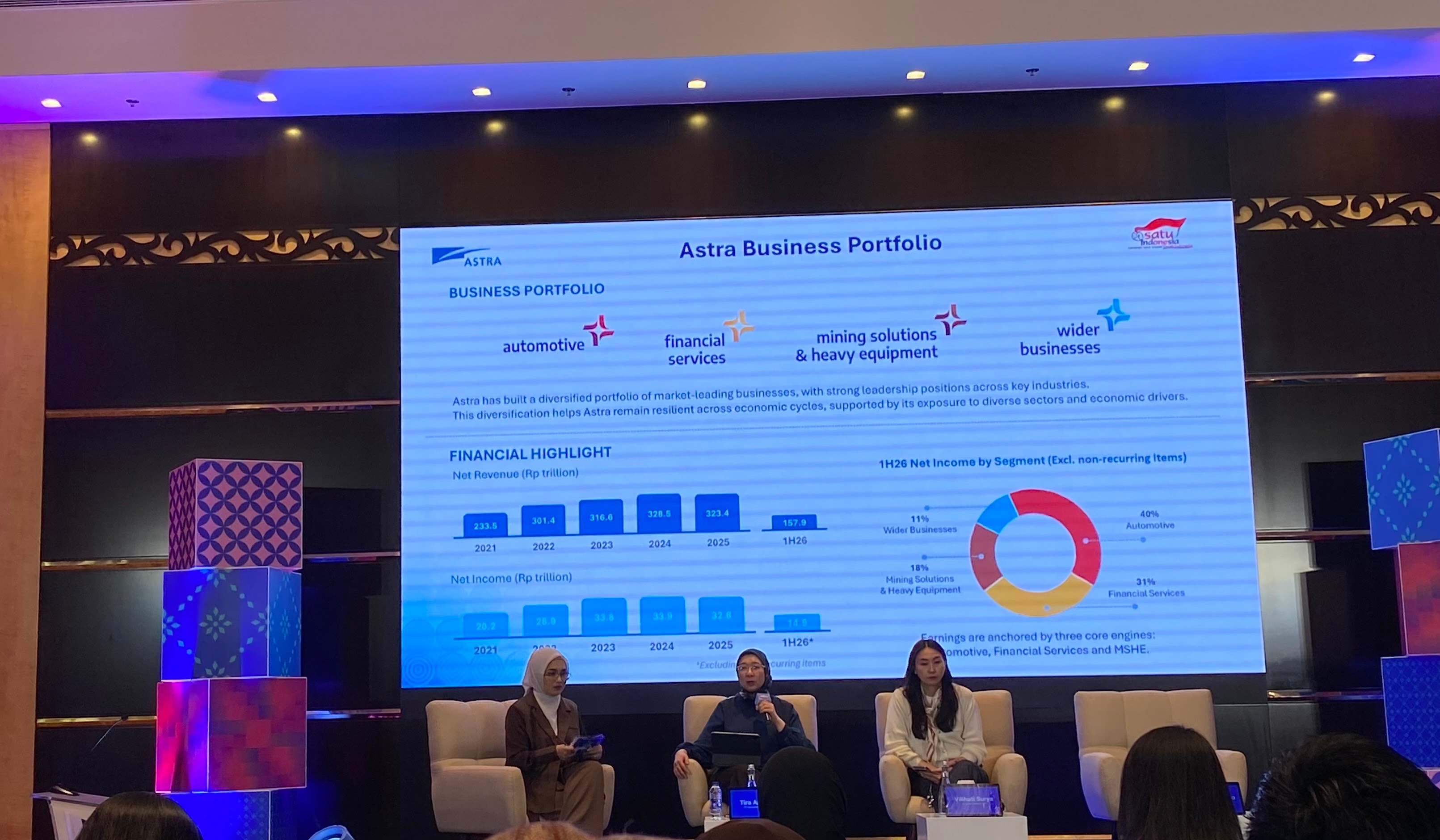 ASII Perkuat 3 Bisnis Inti, Peluang Pertumbuhan Masih Terbuka