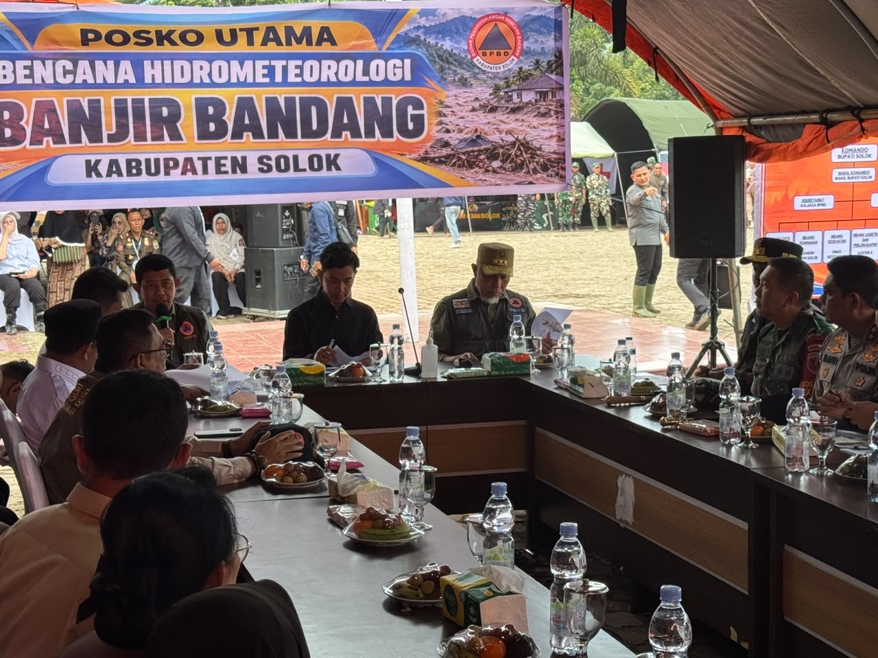 Gibran Minta Forkopimda Perkuat Koordinasi Tangani Bencana Banjir Solok