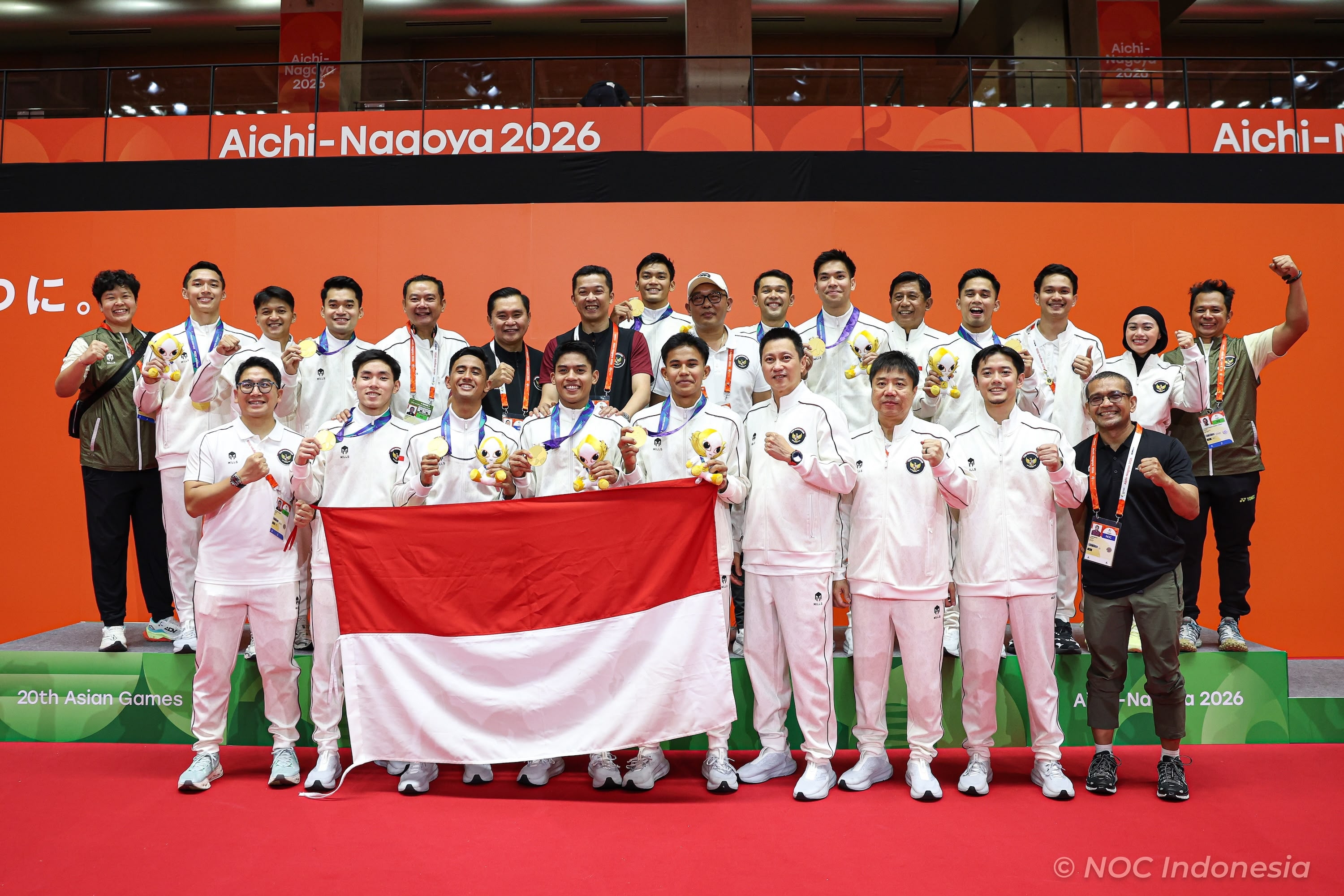 Emas Beregu Putra Asian Games Usai 28 Tahun, BNI Apresiasi Regenerasi Atlet PBSI
