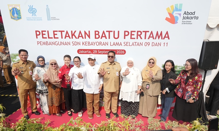 Pemprov DKI Bangun Gedung Baru Dua SDN di Kebayoran Lama, Anggaran Rp50 Miliar