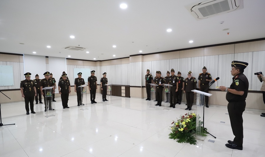 Tiga Kajari Dilantik, Kejati DKI Jakarta Tekankan Integritas Penegak Hukum 