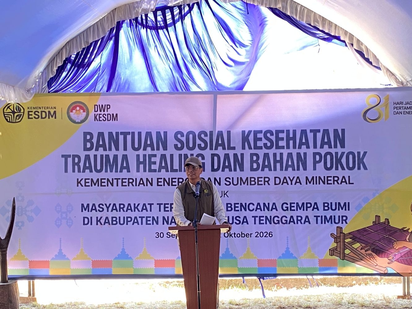 Kementerian ESDM Tindak Lanjuti Masalah Listrik hingga Pemetaan Wilayah Rawan Bencana di Nagekeo