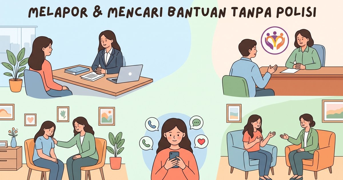 Tak Harus ke Polisi, Ini Cara Melaporkan Kekerasan Seksual dan Mendapatkan Pendampingan