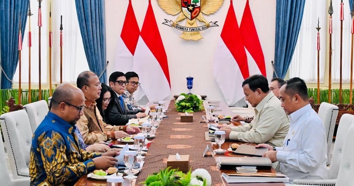 Prabowo Terima Perumus UU Satu Data Indonesia, Tekankan Kedaulatan Data sebagai Fondasi Keutuhan Bangsa