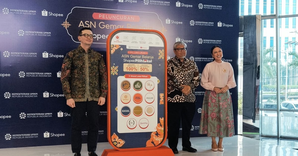 Dukung Produk Lokal, Kementerian UMKM dan Shopee Gelar Bazar ASN Gemar Belanja Lokal