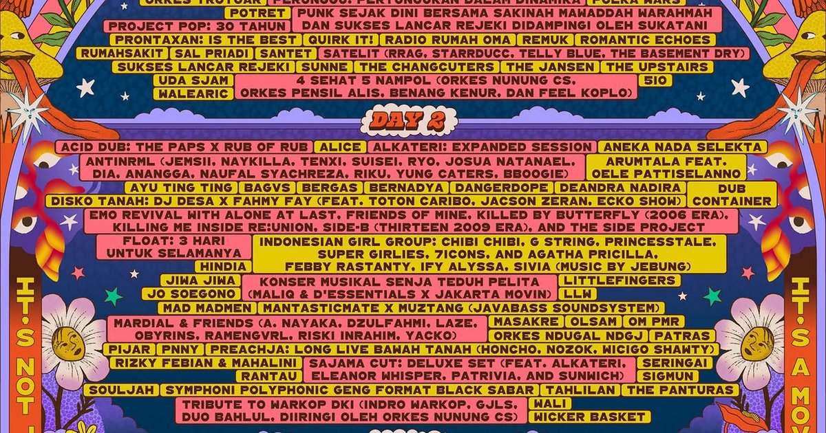 Line Up BOLD MUSIC Synchronize Fest 2026 Lengkap Day 1-3