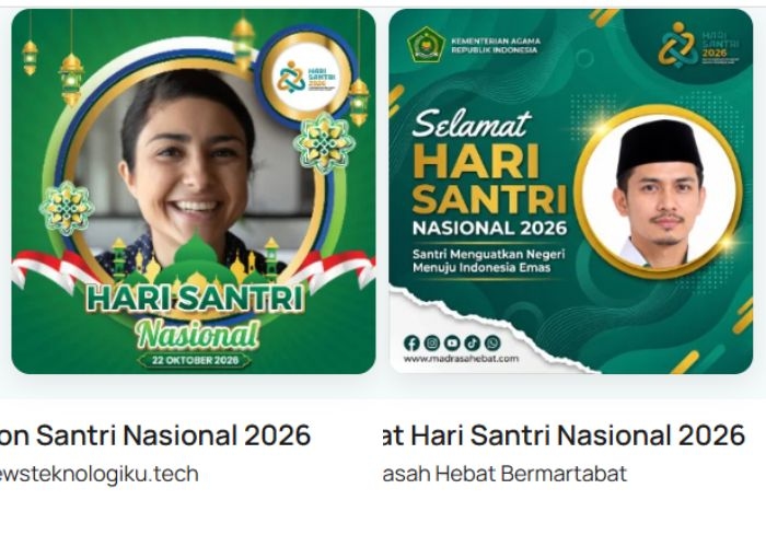 Link Twibbon Hari Santri 2026 Gratis, Lengkap dengan Cara Memasangnya