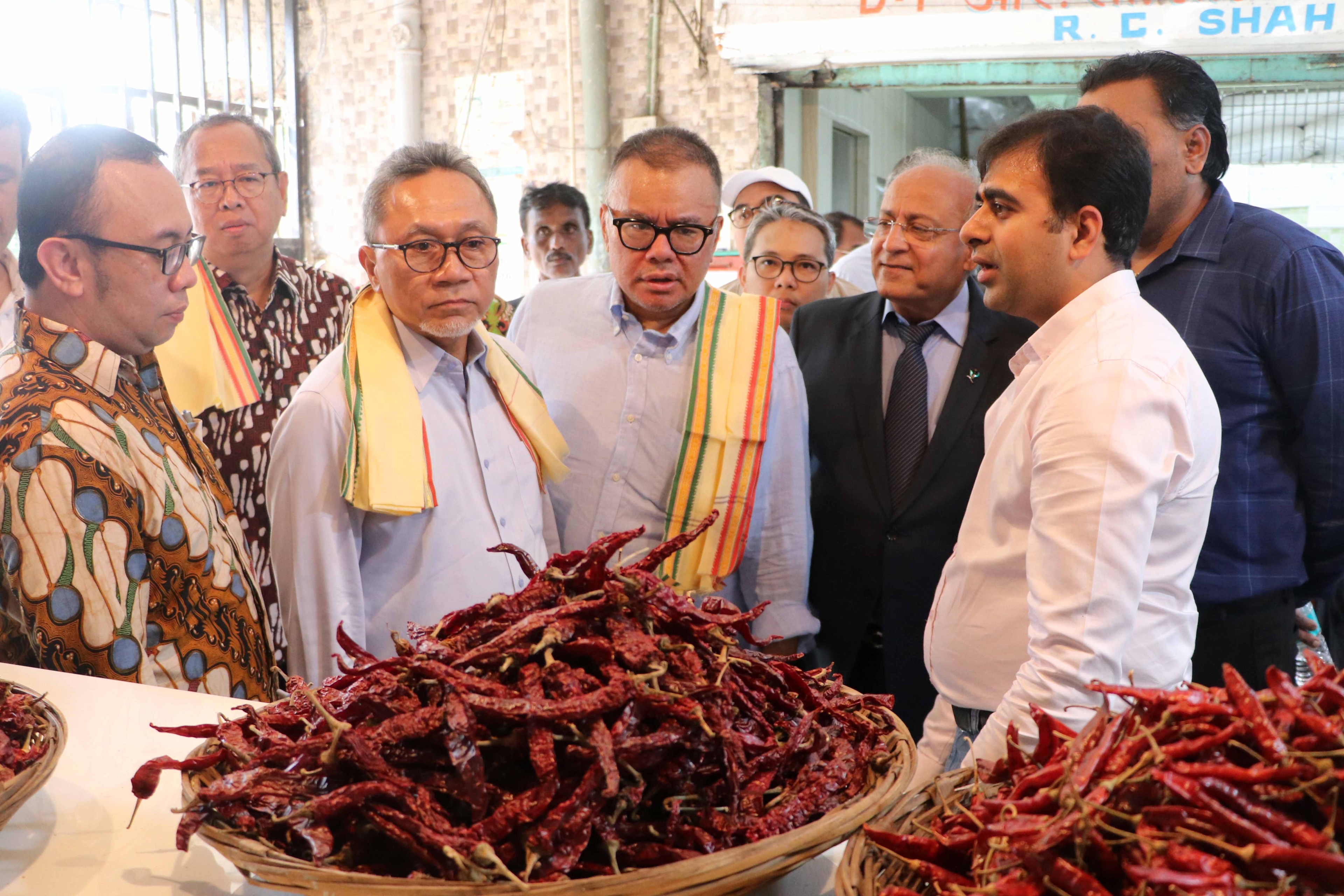 Kunjungi Pusat Perdagangan Rempah Terbesar, Mendag: Indonesia Komitmen Perkuat Ekspor Ke India