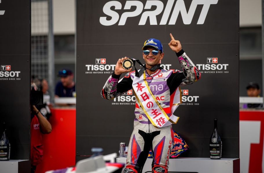 MotoGP Jepang: Jorge Martin Juara Di Balapan Hujan, Marquez Naik Podium