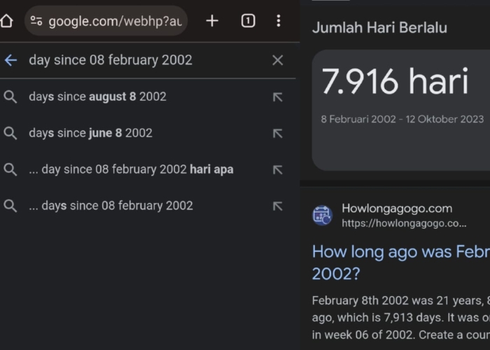 Cara Menghitung Jumlah Hari Berlalu Dengan Pasangan Yang Viral Di Tiktok