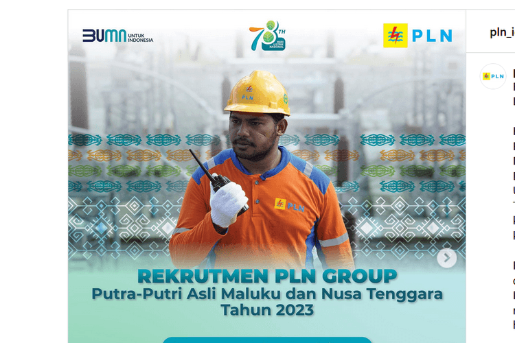 Dibuka Sampai 25 Oktober, Cek Syarat Dan Cara Daftar Lowongan Kerja PLN