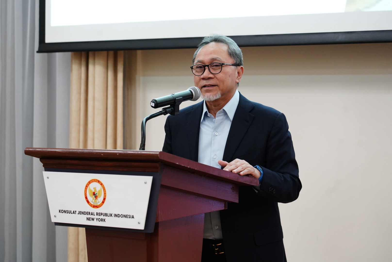 Hadiri Forum Bisnis Indonesia-AS, Mendag Zulhas: Yakinkan Investor Berinvestasi Di IKN