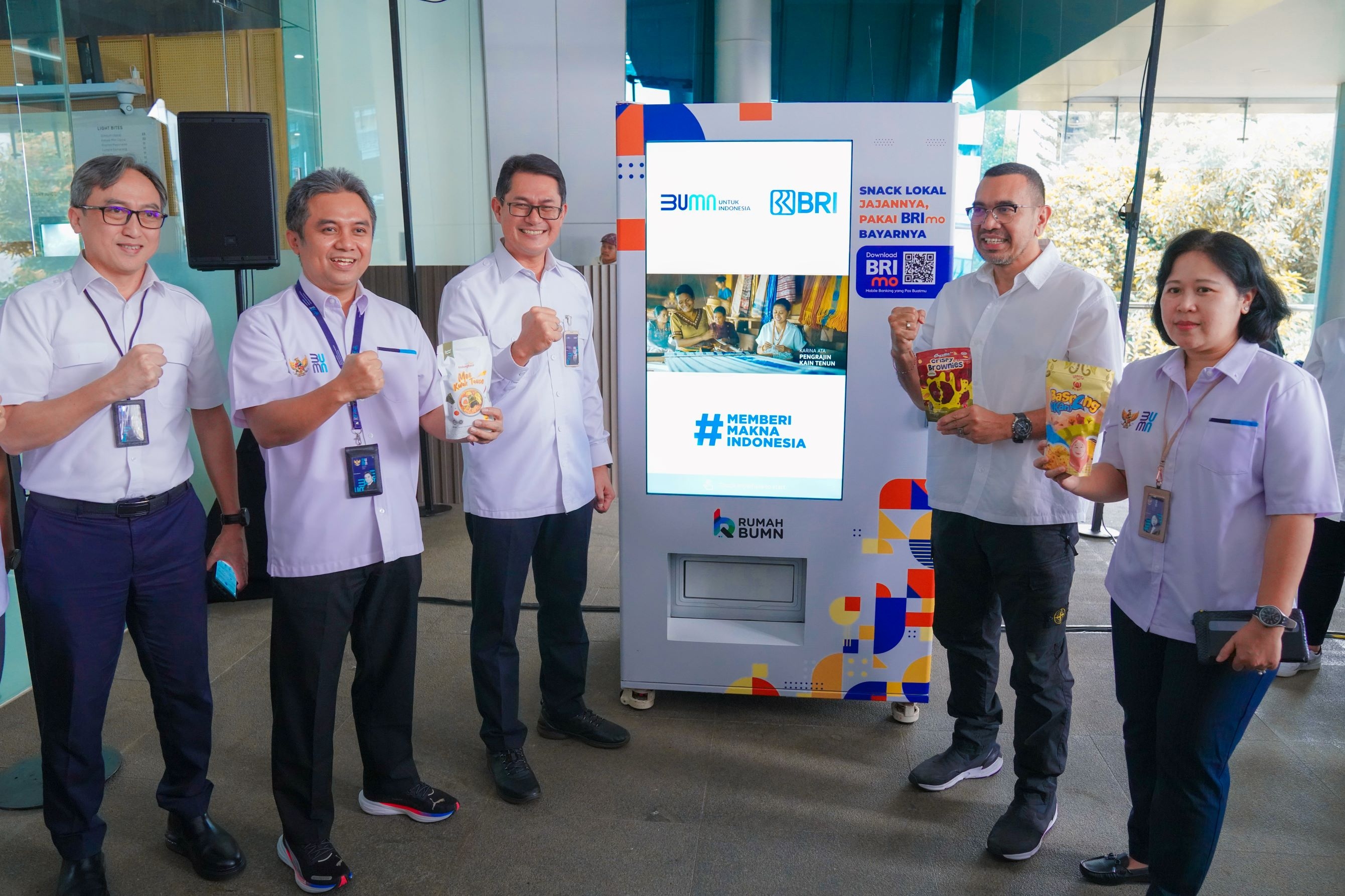Perluas Pasar, Kementerian BUMN Luncurkan Vending Machine UMKM